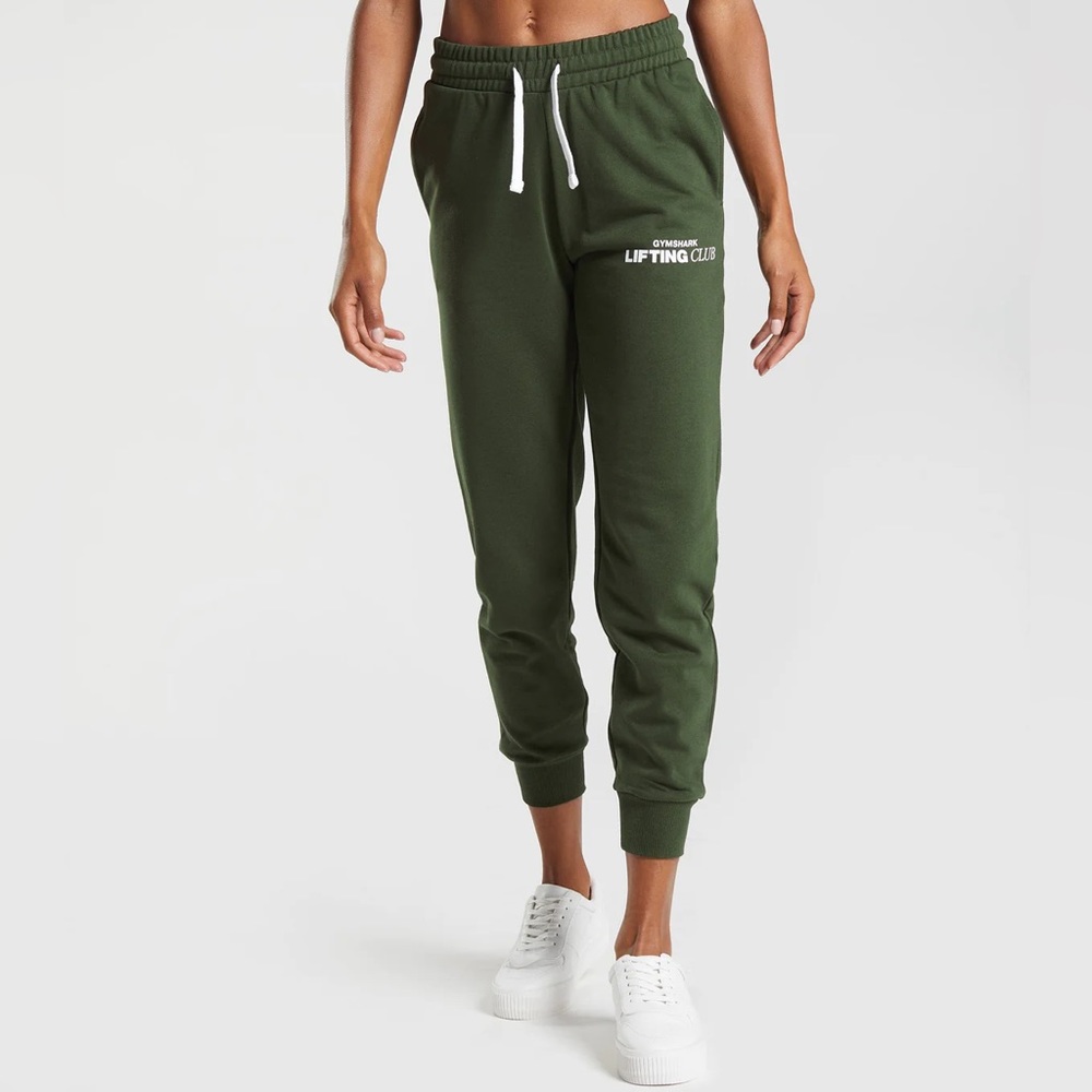 Gymshark Social Club Joggers - Moss Olive - L